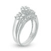 Thumbnail Image 1 of 0.58 CT. T.W. Multi-Diamond Three Stone Bridal Set in 10K White Gold