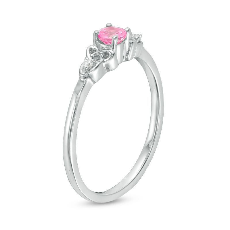 Pink sapphire ring h on sale samuel