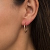 Thumbnail Image 2 of 20.0mm Continuous Tube Hoop Earrings in 14K Gold