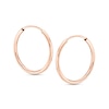 20.0mm Endless Hoop Earrings in 14K Rose Gold