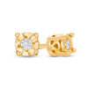 Thumbnail Image 1 of 0.145 CT. T.W. Diamond Solitaire Stud Earrings in 10K Gold