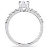 1.01 CT. T.W. Cushion-Cut Diamond Engagement Ring in 14K White Gold