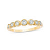 0.23 CT. T.W. Diamond Bubble Stackable Band in 10K Gold