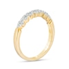 Thumbnail Image 1 of 0.29 CT. T.W. Diamond Alternating Stackable Band in 10K Gold
