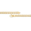 Thumbnail Image 1 of Men's 5.0mm Railroad Link Chain Necklace in Hollow 14K Gold - 20"