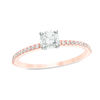 Thumbnail Image 0 of 0.58 CT. T.W. Diamond Engagement Ring in 14K Rose Gold