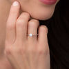 Thumbnail Image 2 of 0.58 CT. T.W. Diamond Engagement Ring in 14K Rose Gold