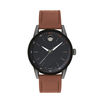 Thumbnail Image 0 of Men's Movado Sport Museum Gunmetal PVD Strap Watch with Black Dial (Model: 0607224)