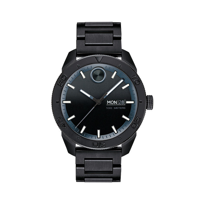 Men's Movado Bold® Sport Black IP Watch (Model: 3600512)
