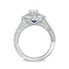 Vera Wang Love Heirloom Collection 1.29 CT. T.W. Marquise Diamond Frame Engagement Ring in 14K White Gold