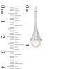 Thumbnail Image 2 of 7.0mm Freshwater Cultured Pearl and 0.06 CT. T.W. Diamond Flower Drop Earrings in Sterling Silver