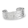 22.25mm Ruffled Pattern Cuff in Sterling Silver