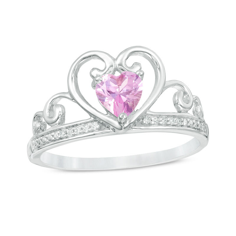 Pink crown deals ring