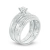 0.23 CT. T.W. Diamond Bridal Set in Sterling Silver