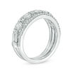 Convertibilities 0.37 CT. T.W. Diamond Station Three-in-One Ring in Sterling Silver