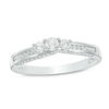 Thumbnail Image 0 of 0.50 CT. T.W. Diamond Past Present Future® Engagement Ring in 14K White Gold