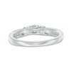 Thumbnail Image 3 of 0.50 CT. T.W. Diamond Past Present Future® Engagement Ring in 14K White Gold