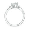 Thumbnail Image 2 of Ever Us™ 0.63 CT. T.W. Two-Stone Oval Diamond Bypass Ring in 14K White Gold