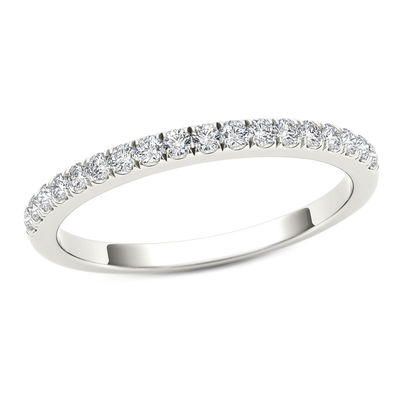 0.30 CT. T.W. Diamond Wedding Band in 10K White Gold