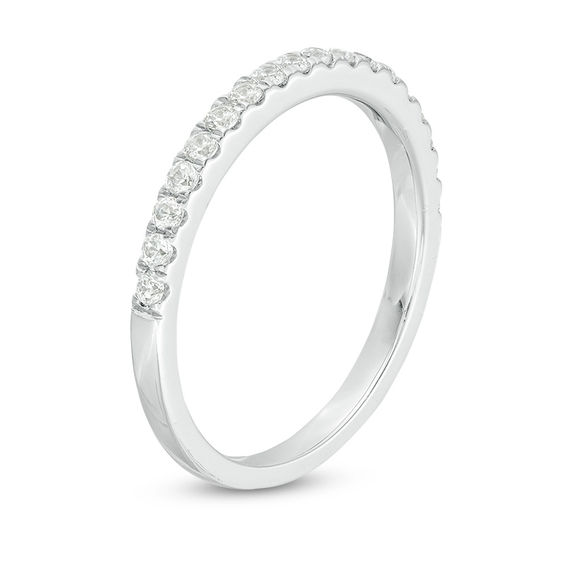 0.30 CT. T.W. Diamond Wedding Band in 10K White Gold