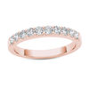 CT. T.W. Diamond Wedding Band in 10K Rose Gold