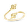 Thumbnail Image 0 of Flower Bloom Bypass Ring in 10K Gold