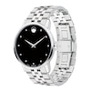 Men's Movado Museum® Classic 0.04 CT. T.W. Diamond Watch with Black Dial (Model: 0607201)