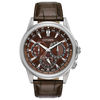 Thumbnail Image 0 of Men's Citizen Eco-Drive® Calendrier Chronograph Strap Watch with Brown Dial (Model: BU2020-29X)