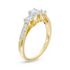 Thumbnail Image 1 of 0.69 CT. T.W. Diamond Three Stone Engagement Ring in 10K Gold