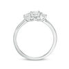 0.45 CT. T.W. Diamond Three Stone Engagement Ring in 10K Gold