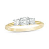 Thumbnail Image 1 of 0.45 CT. T.W. Diamond Three Stone Engagement Ring in 10K Gold