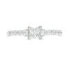 0.95 CT. T.W. Princess-Cut Diamond Three Stone Engagement Ring in 10K Gold