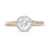 1.25 CT. T.W. Certified Canadian Diamond Frame Engagement Ring in 14K Two-Tone Gold (I/I2)