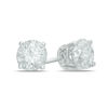 Thumbnail Image 1 of 1.20 CT. T.W. Diamond Solitaire Stud Earrings in 14K White Gold