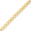 2.00 CT. T.W. Diamond Square Twist Frame Bracelet in 10K Gold