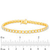 2.00 CT. T.W. Diamond Square Twist Frame Bracelet in 10K Gold