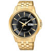 Thumbnail Image 0 of Men's Citizen Quartz Gold-Tone Watch with Black Dial (Model: BF2013-56E)