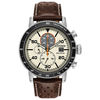Thumbnail Image 0 of Men's Citizen Eco-Drive® Brycen Chronograph Strap Watch with Ivory Dial (Model: CA0649-06X)