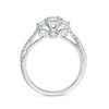 Thumbnail Image 5 of 0.58 CT. T.W. Diamond Three Stone Engagement Ring in 10K White Gold