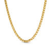 Thumbnail Image 0 of Ladies' 3.15mm Diamond-Cut Franco Snake Chain Necklace in Hollow 14K Gold - 18"