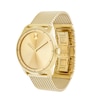 Men's Movado Bold® Gold-Tone IP Mesh Watch (Model: 3600373)