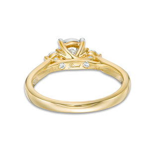 0.50 CT. T.W. Diamond Past Present Future® Engagement Ring in 10K Gold