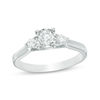 Thumbnail Image 1 of 0.50 CT. T.W. Diamond Past Present Future® Engagement Ring in 10K White Gold