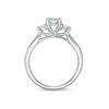 Thumbnail Image 6 of 0.50 CT. T.W. Diamond Past Present Future® Engagement Ring in 10K White Gold