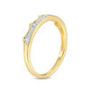 Thumbnail Image 1 of 0.088 CT. T.W. Diamond Crown Stackable Band in 10K Gold