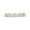 Thumbnail Image 2 of 0.088 CT. T.W. Diamond Crown Stackable Band in 10K Gold