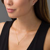 CT. T.W. Diamond Solitaire Teardrop Pendant and Stud Earrings Set in 10K Gold