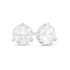 CT. T.W. Certified Canadian Diamond Solitaire Stud Earrings in 14K White Gold (I/I2