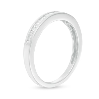 0.145 CT. T.W. Baguette Diamond Band in 10K White Gold