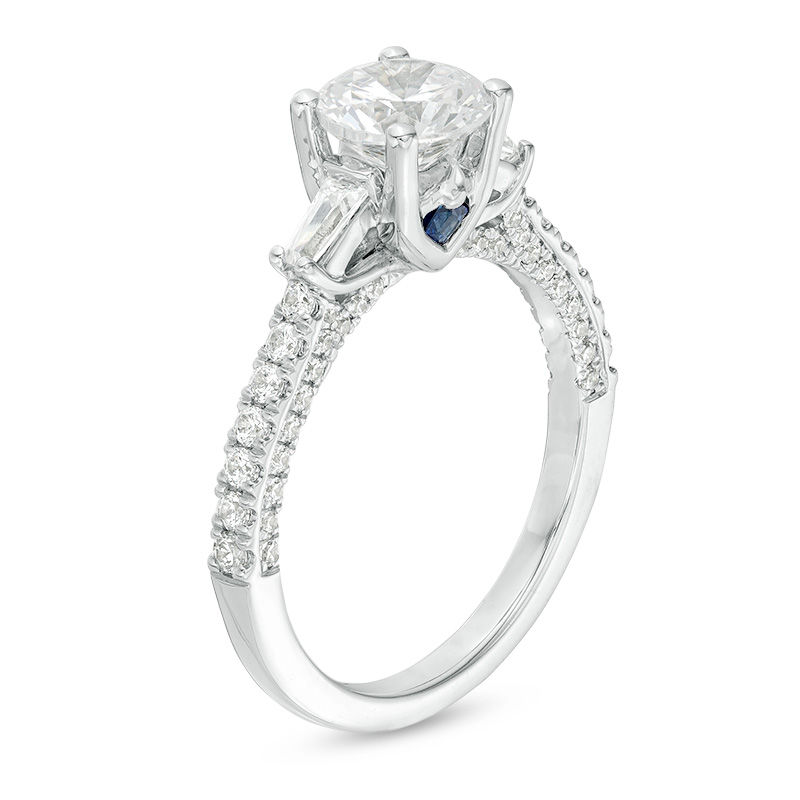Vera Wang Love Collection 1.45 CT. T.W. Diamond Engagement Ring in 14K White Gold|Peoples Jewellers